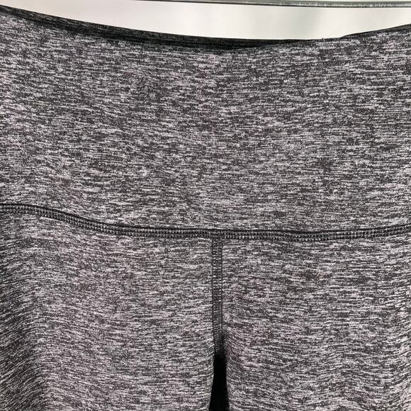 Yogalicious Heather Gray High Waist Leggings Small Hidden Pocket Stretch Stirrup - Picture 5 of 14
